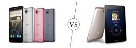 Alcatel One Touch Idol vs Asus FonePad