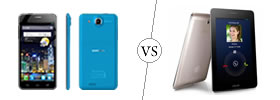 Alcatel One Touch Idol Ultra vs Asus FonePad