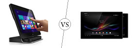 Dell Latitude 10 Windows Tablet vs Sony Xperia Z Tab