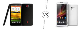 HTC One X+ vs Sony Xperia ZL