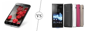 LG Optimus L7 II Dual vs Sony Xperia J