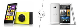 Nokia Lumia 1020 vs HTC One