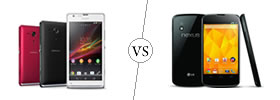 Sony Xperia SP vs Nexus 4