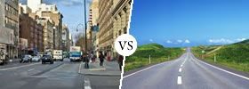 Streets vs Roads