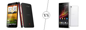 HTC Butterfly vs Sony Xperia Z