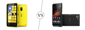 Nokia Lumia 620 vs Sony Xperia L