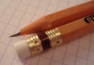 2h pencil use