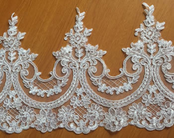crochet lace material
