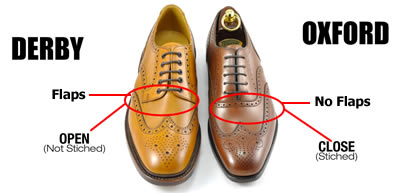 oxfords and derbys